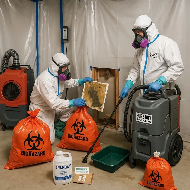 Contaminated Water Handling Protocols process in Woodland, CA